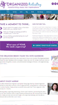 Mobile Screenshot of organizedartistry.com